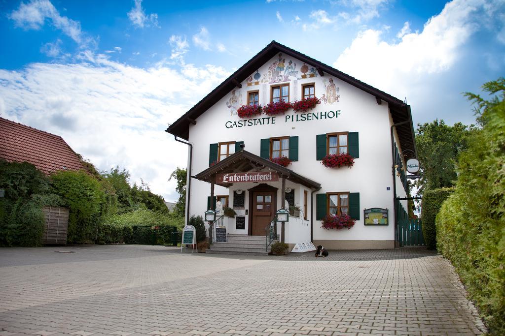 Landgasthof Pilsenhof Entenbraterei Hechendorf am Pilsensee Exterior foto